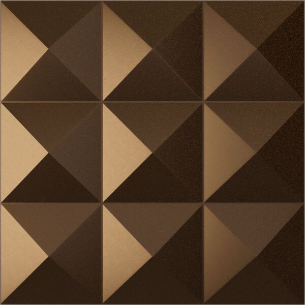 Ekena Millwork 19 5/8in. W x 19 5/8in. H Benson EnduraWall Decorative 3D Wall Panel Covers 2.67 Sq. Ft. - WP20X20BECAB