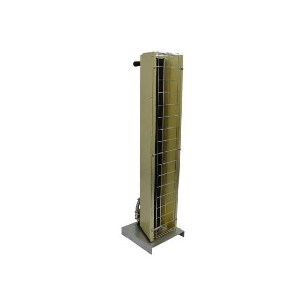 Tpi Fostoria TPI Portable Infrared Heater, 3.15kW, 208V, 14-1/2W x 46-1/4H x 11-1/2D - FSP31201