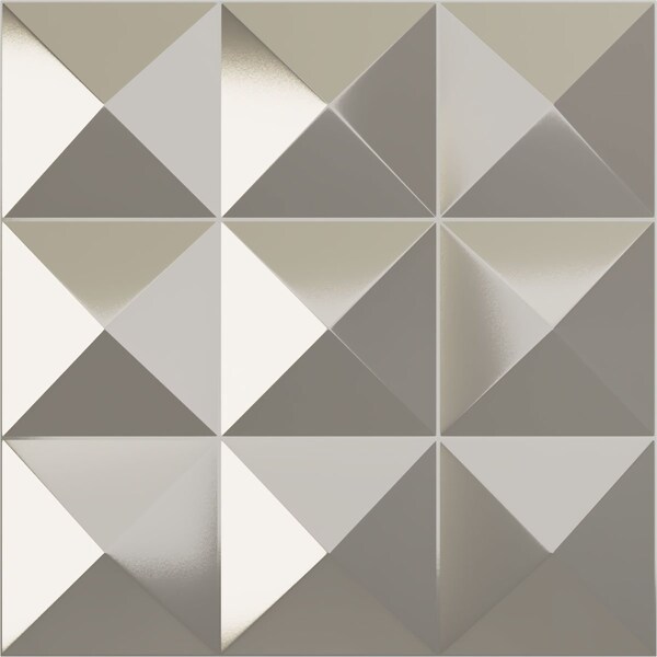 Ekena Millwork 19 5/8in. W x 19 5/8in. H Benson EnduraWall Decorative 3D Wall Panel Covers 2.67 Sq. Ft. - WP20X20BEBCR