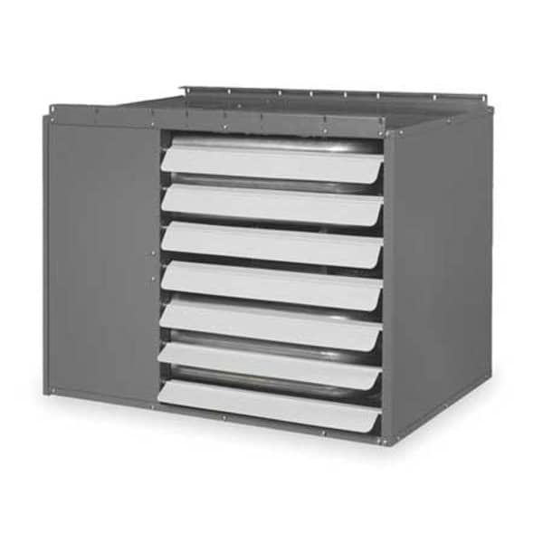 Dayton Gas Unit Heater, NG/LP, 105,000, 1,300 cfm, Direct, Propeller, 1/2 in - 2RYV3A