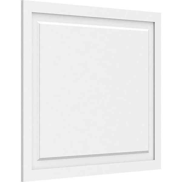 Ekena Millwork Harrison Raised Panel Decorative Wall Panel, 38"W x 32"H x 5/8"P - WALP38X32X062HAR