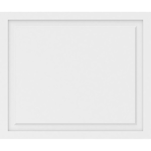 Ekena Millwork Harrison Raised Panel Decorative Wall Panel, 38"W x 32"H x 5/8"P - WALP38X32X062HAR