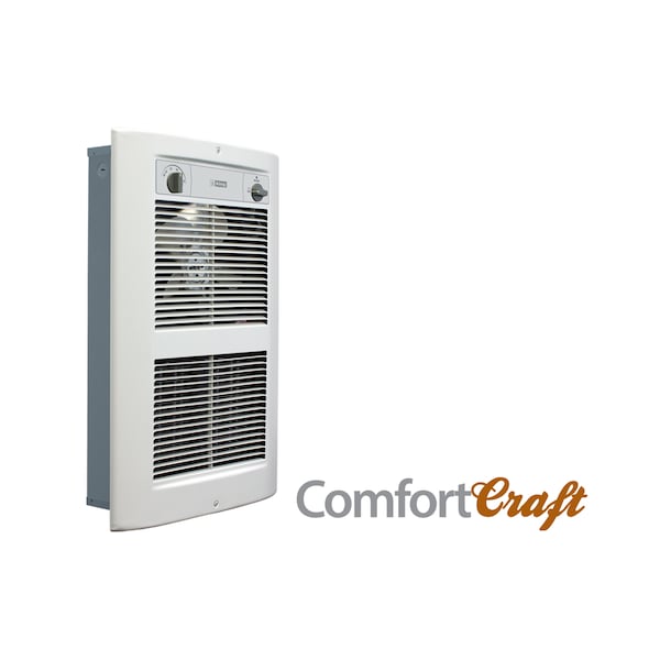 King Electric Lpw Series 2 Comfortcraft Wall Heater, 208V 4500W, White Dove - LPW2045T-S2-WD-R