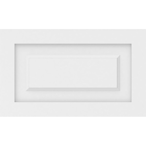 Ekena Millwork Harrison Raised Panel Decorative Wall Panel, 20"W x 12"H x 5/8"P - WALP20X12X062HAR