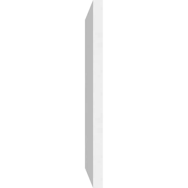 Ekena Millwork Harrison Raised Panel Decorative Wall Panel, 20"W x 12"H x 5/8"P - WALP20X12X062HAR