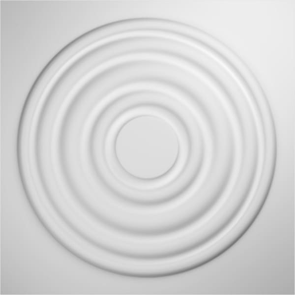 Ekena Millwork 19 5/8in. W x 19 5/8in. H Wade EnduraWall Decorative 3D Wall Panel Covers, Total 32.1 Sq. Ft., 12PK - WP20X20WDWH-CASE-12