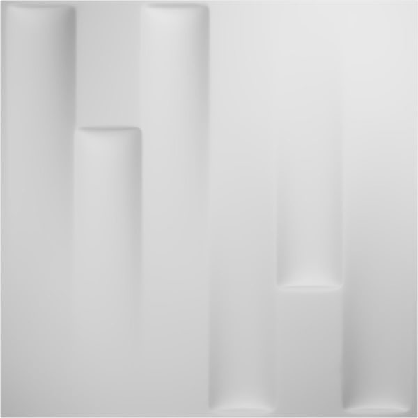 Ekena Millwork 19 5/8in. W x 19 5/8in. H Hamilton EnduraWall Decor 3D Wall Panel Covers, Total 26.75 Sq. Ft., 10PK - WP20X20HAWH-CASE-10