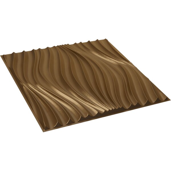 Ekena Millwork 19 5/8in. W x 19 5/8in. H Billow EnduraWall Decorative 3D Wall Panel Covers 2.67 Sq. Ft. - WP20X20BWCGH