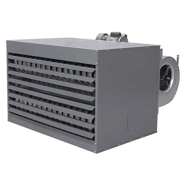 Dayton Gas Wall and Ceiling Unit Heater, LP, 350,000, 4,134 cfm, Belt, Blower, 3/4 in - 55FH01