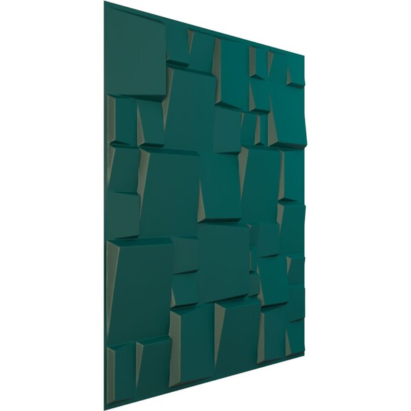 Ekena Millwork 19 5/8in. W x 19 5/8in. H Modern Square EnduraWall Decorative 3D Wall Panel Covers 2.67 Sq. Ft. - WP20X20MSGLN