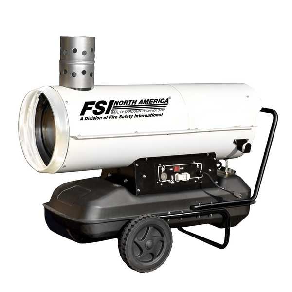 Fsi Oil Indirect Fired Air Heater, 112800 BtuH, 120VAC - F-HVF1101