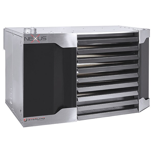 Sterling Gas Unit Heater, NG, 400,000, 6,464 cfm, Direct, Propeller, 3/4 in - 11HU400A1NS1110A