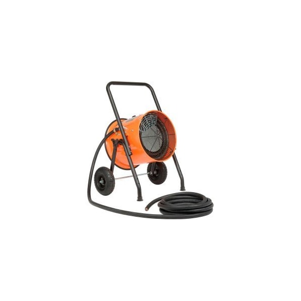 Global Equipment 30 KW Portable Electric Salamander Heater 480V, 3 Phase With 25'L Power Cord - 653674