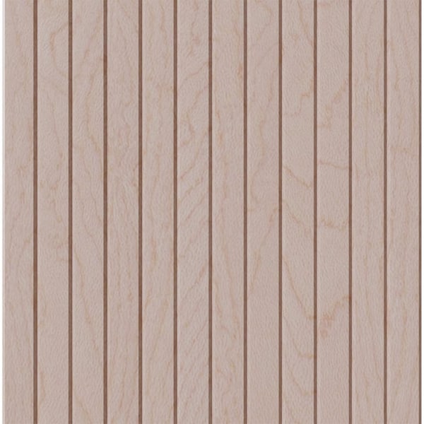 Designs Of Distinction 1" Thin Bevel Slat Tambour - Hard Maple (12"W x 48"L) - 011248203HM1