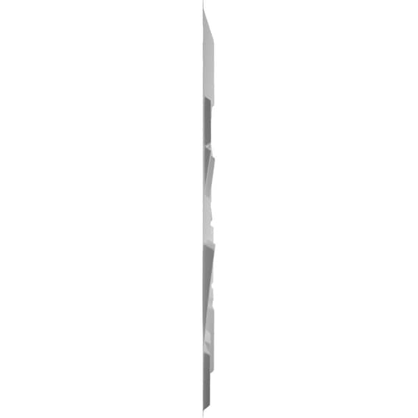 Ekena Millwork 19 5/8in. W x 19 5/8in. H Modern Square EnduraWall Decorative 3D Wall Panel, White, 20PK - WP20X20MSWH-CASE-20