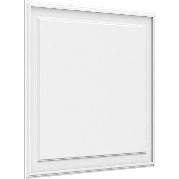 Ekena Millwork Legacy Raised Panel Decorative Wall Panel, 34"W x 30"H x 5/8"P - WALP34X30X062LEG