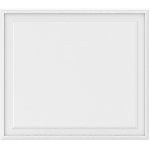 Ekena Millwork Legacy Raised Panel Decorative Wall Panel, 34"W x 30"H x 5/8"P - WALP34X30X062LEG