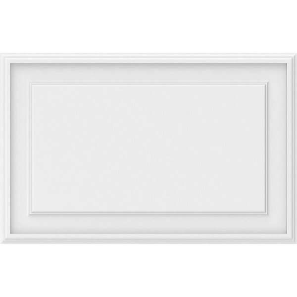 Ekena Millwork Legacy Raised Panel Decorative Wall Panel, 28"W x 18"H x 5/8"P - WALP28X18X062LEG