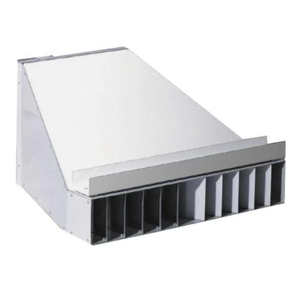 L.B. White End Diffuser, 29 In. L, 24-5/8 In. W - 500-26350