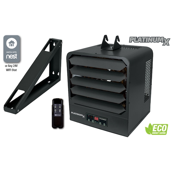 King Electric Electric Unit Heater, 3 Phase, 240V, 20kW - KB2420-3-PLTMX-FB