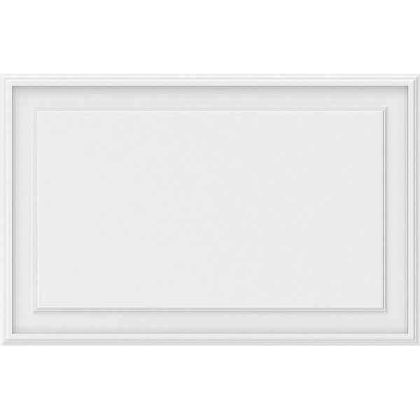 Ekena Millwork Legacy Raised Panel Decorative Wall Panel, 34"W x 22"H x 5/8"P - WALP34X22X062LEG