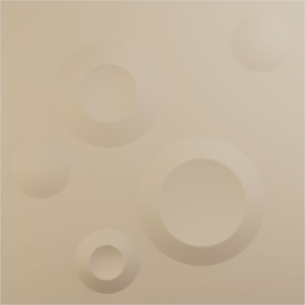 Ekena Millwork 19 5/8in. W x 19 5/8in. H Cole EnduraWall Decorative 3D Wall Panel, Total 32.04 Sq. Ft., 12PK - WP20X20COGBE-CASE-12