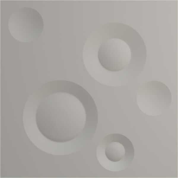 Ekena Millwork 19 5/8in. W x 19 5/8in. H Cole EnduraWall Decorative 3D Wall Panel, Total 32.04 Sq. Ft., 12PK - WP20X20COGBE-CASE-12