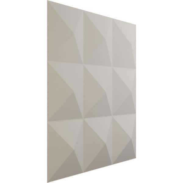 Ekena Millwork 19 5/8in. W x 19 5/8in. H Benson EnduraWall Decorative 3D Wall Panel Covers 2.67 Sq. Ft. - WP20X20BEGBW