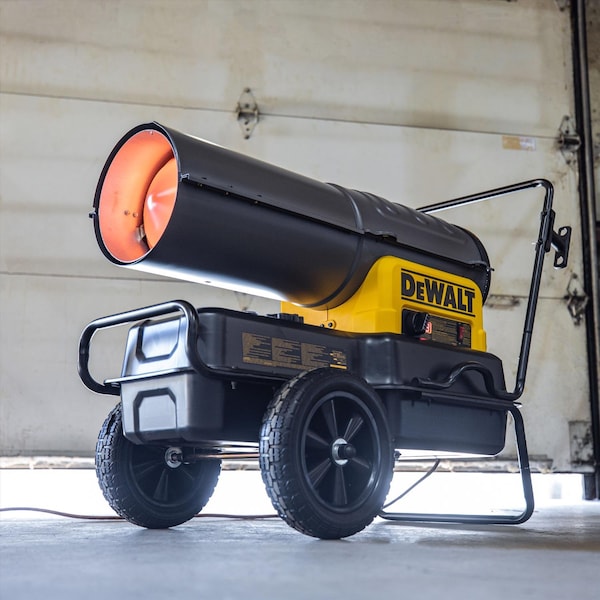 Dewalt DeWalt 210,000 Btu/h 6,000 sq ft Forced Air Diesel/Kerosene Heater - F340775