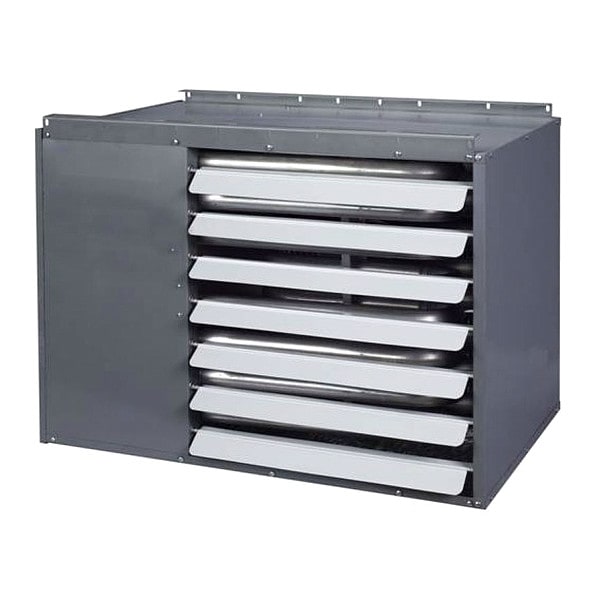 Dayton Gas Unit Heater, NG/LP, 90,000, 1,100 cfm, Direct, Propeller, 1/2 in - 2RYV2A