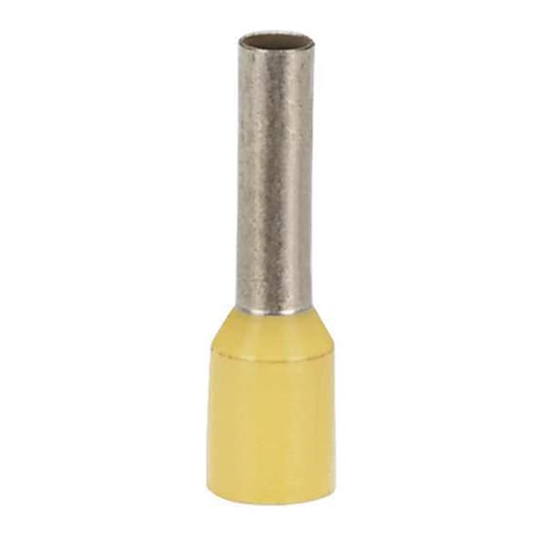 Ferrula Panduit, 14 AWG, PP, Amarillo, 15/32 pulgadas, PK500 - FSD79-8-D.