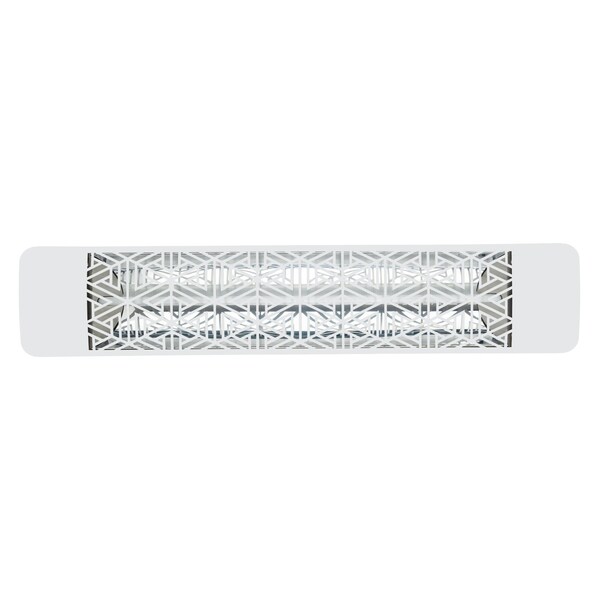 Eurofase 304 SS 39in Single Element 2000W 208V Heater, White, Mason Decor Plate - EF20208W3