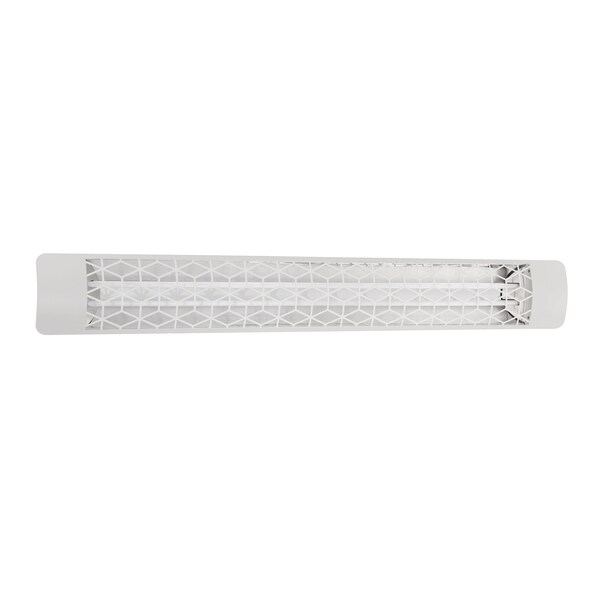 Eurofase SS 61in Dual Element 6000W 208V Heater, White, Stella Decor Plate - EF60208W6