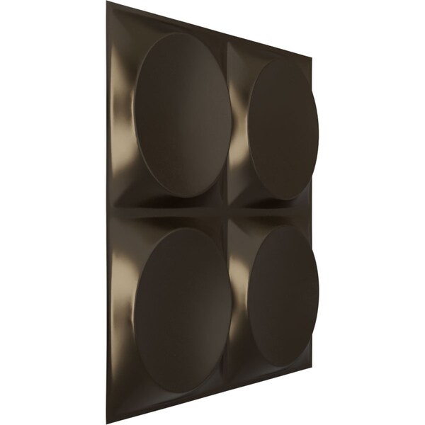 Ekena Millwork 19 5/8in. W x 19 5/8in. H Adonis EnduraWall Decorative 3D Wall Panel Covers 2.67 Sq. Ft. - WP20X20ADCDB