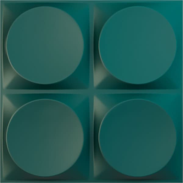 Ekena Millwork 19 5/8in. W x 19 5/8in. H Adonis EnduraWall Decorative 3D Wall Panel Covers 2.67 Sq. Ft. - WP20X20ADGLN