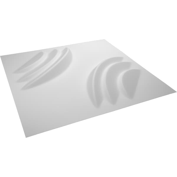 Ekena Millwork 19 5/8in. W x 19 5/8in. H Artisan EnduraWall Decor 3D Wall Panel Covers, Total 26.75 Sq. Ft., 10PK - WP20X20ARWH-CASE-10