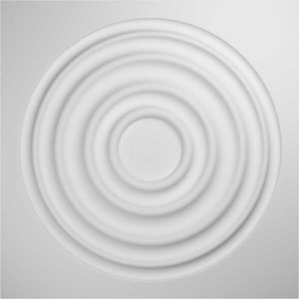 Ekena Millwork 19 5/8in. W x 19 5/8in. H Wade EnduraWall Decorative 3D Wall Panel Covers Total 133.73 Sq. Ft., 50PK - WP20X20WDWH-CASE-50