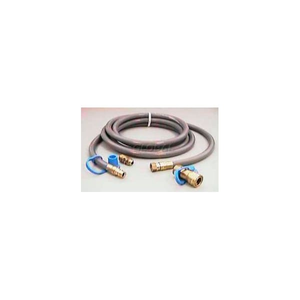 Hiland Hiland Hose NG-HOSE Natural Gas Rated With Quick Connect 12'L - NG-HOSE