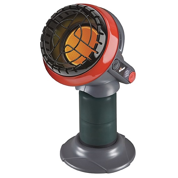 Mr. Heater Portable Gas Tabletop Heater, LP, Matchless Piezo, 3,800 BtuH, 12 in L - MH4B-F215100