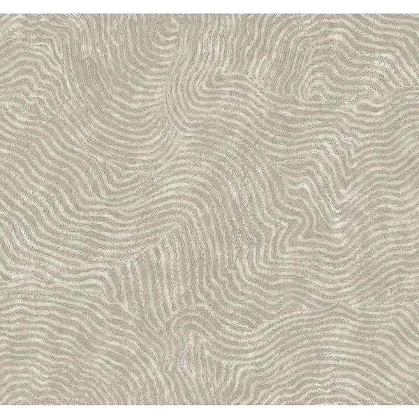 York Wallcoverings Modern Wood Taupe Wallpaper - OI0712