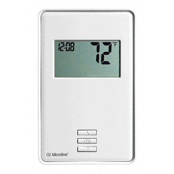 Oj Electronics Floor Heating Thermostat, 10 ft., 120/240V - UTN4-4999