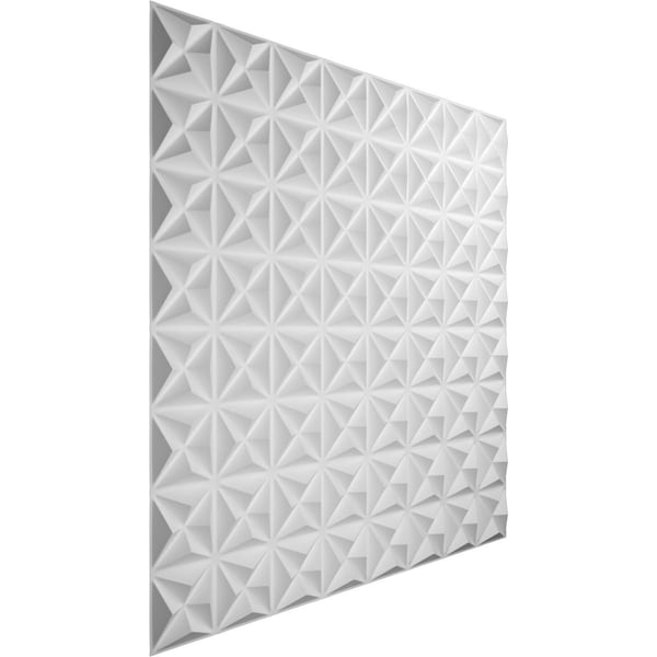 Ekena Millwork 19 5/8in. W x 19 5/8in. H Coralie EnduraWall Decor 3D Wall Panel Covers, Total 26.75 Sq. Ft., 10PK - WP20X20CIWH-CASE-10