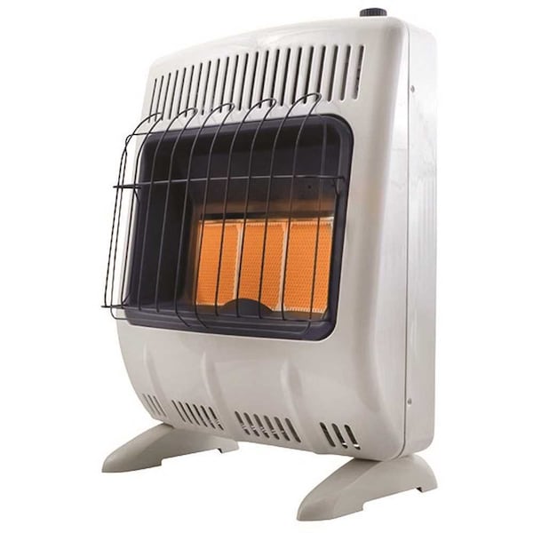 Heatstar 18,000 BTU Vent-Free Radiant Propane Heater with Thermostat and Blower - HSSVFRD20LPBT
