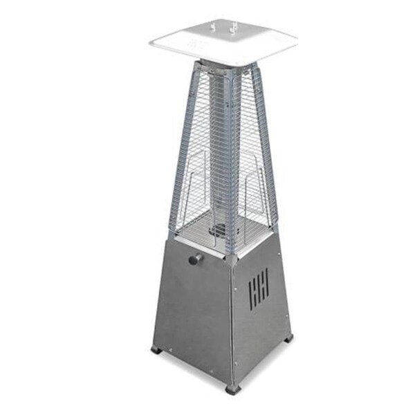 Gardencontrol Portable Stainless Steel Glass Tube Patio Heater - GA3338321