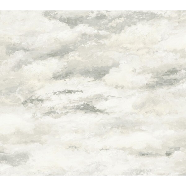 York Wallcoverings Plein Air Tan and Grey Wallpaper - MN1810