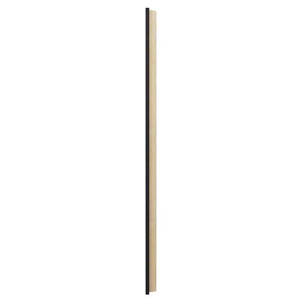 Ekena Millwork AcoustixPro Noise Cancelling Half Round Small Slat Wall Panel - SWA0625X0500HRAW