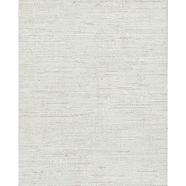 York Wallcoverings Essence White Metallic Wallpaper - GL0512N