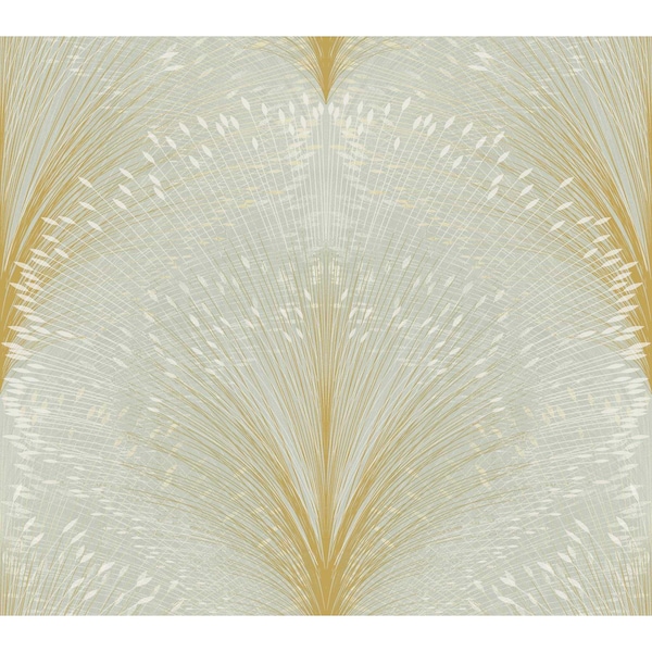 York Wallcoverings Papyrus Plume Sage Wallpaper - OI0682