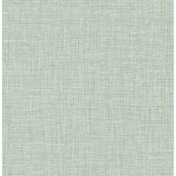Manhattan Comfort Lichfield Lanister Green Texture 33 ft L X 205 in W Wallpaper - BR4080-26235