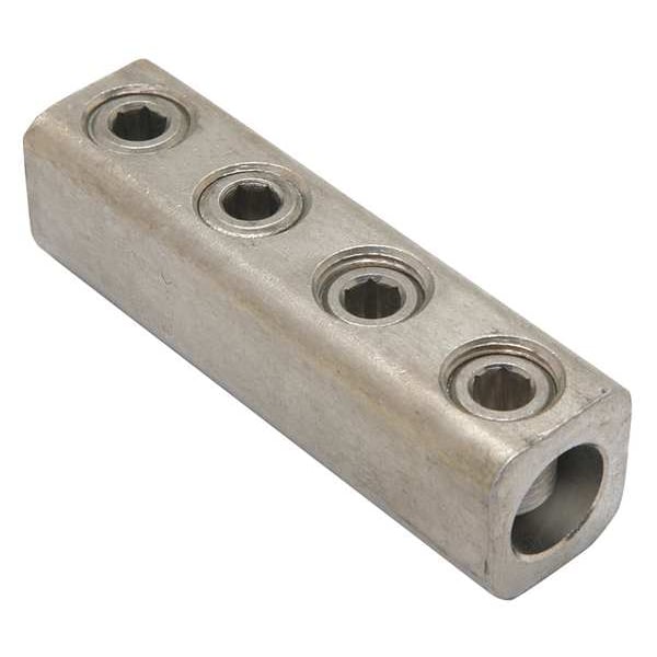 Conexión mecánica Burndy, Empalme, 350 kcmil a 6 AWG - AMS350